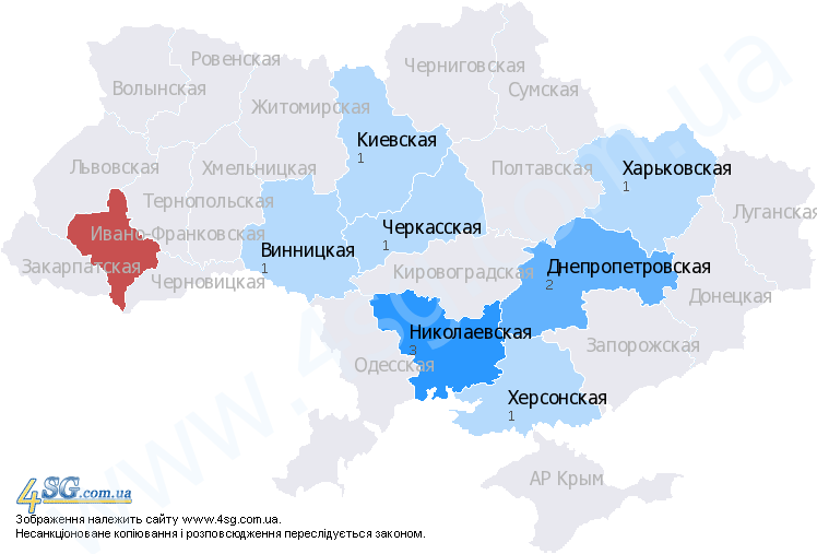 Иваново франковская область украина карта